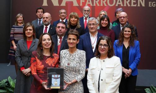 Entrega Medalla día de Navarra Entrega Medalla día de Navarra